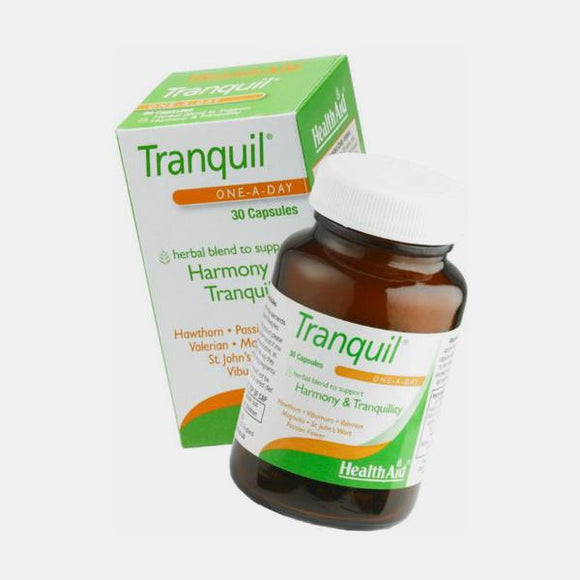 Tranquil 30 cápsulas - Health Aid - Crisdietética