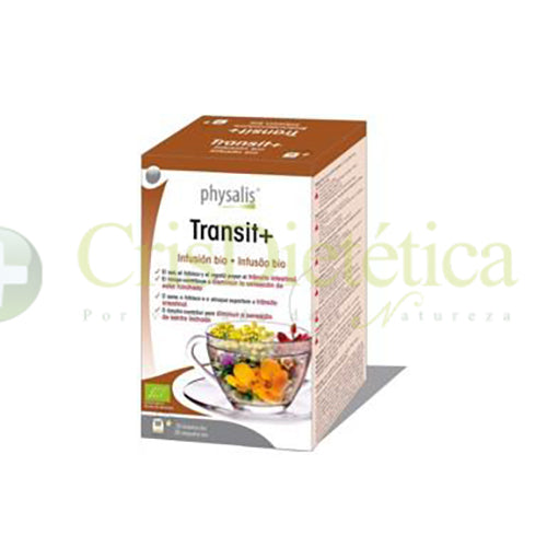 Infusão Transit+ 20 Saquetas - Physalis - Crisdietética