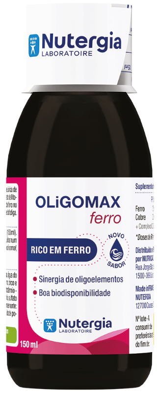 Oligomax Ferro 150ml - Nutergia - Crisdietética