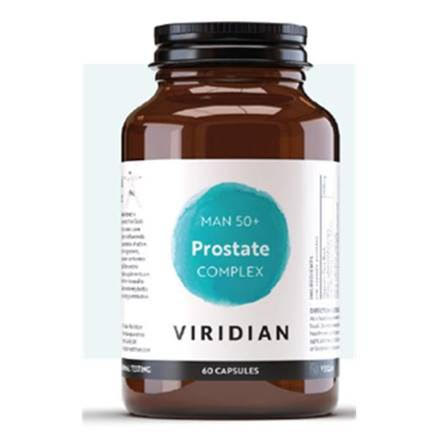 Prostate Complex Man 50+  60 Cápsulas - Viridian - Crisdietética