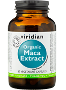 Maca Extract Biológico 60 Cápsulas - Viridian - Crisdietética