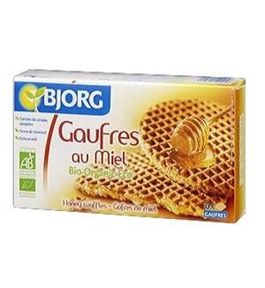 Waffles Mel Bio 175g - Bjorg - Crisdietética