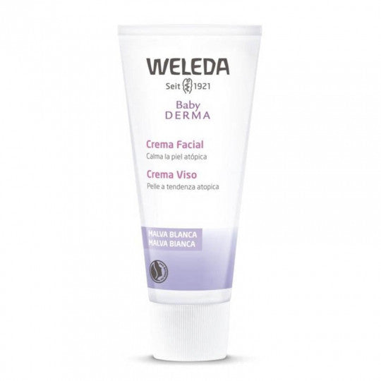 Creme Facial Baby Derma Malva Branca 50ml - Weleda - Crisdietética