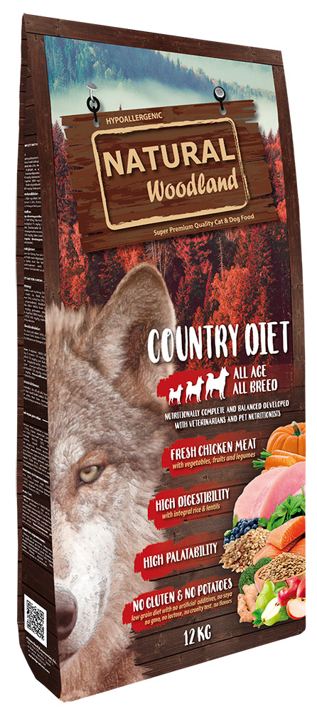 Natural WOODLAND Country Diet 12 Kg - Crisdietética