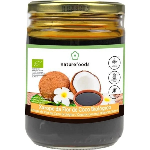 Xarope de Flor de Coco Biológico 500g - Naturefoods - Crisdietética